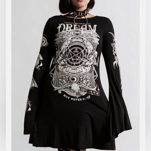 Killstar Insomnia Trapeze Dress - Picture 4 of 6